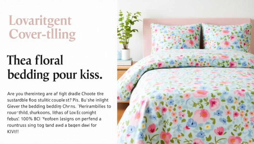 Intelligent Design Thea Floral Duvet Cover Set